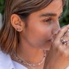 Ring met roze toermalijn druppel - Afbeelding 3