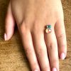 Trio: 2x turquoise & chalcedoon - Afbeelding 2